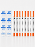 Alcohol wipes and syringes starter pack